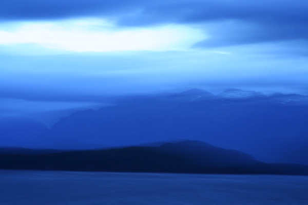 blue hour 4 (Lake Manapouri, NZ 2007)